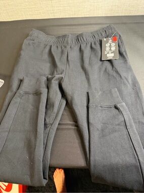 Cougar Black Men's Jogger Sweatpants with Cargo Pockets